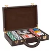 Image de Professionele Poker Set met Koffer - 200 Chips, Kaarten & Dobbelstenen