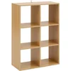 Image de 5five Tasso Boekenkast - 6 Vakken - Houtlook Naturel