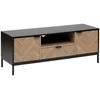 Image de TV-meubel met 3 deuren in grenenlook CHEVRONS