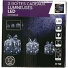 Image de Feeric Lights & Christmas Verlichte cadeaus - 3x st - 70 led lampjes - kerstverlichting figuren - kerstcadeautjes - buiten
