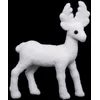Image de JJA - Witte rendierdecoratie 13 cm voor Kerstmis