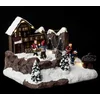 Image de Kerststal IJspiste met LED-verlichting