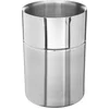 Image de 5Five Wijnfles koeler/wijnkoeler - zilver - RVS - 12 x 18 cm - Flessenkoeler - Wijnkoeler