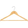 Image de 5Five Kledinghangers - 4x - hout - 44 x 23 cm - kleerhangers