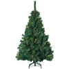 Image de Kerstboom met dennenappels - 210 cm