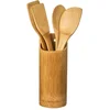 Image de Bamboe Keukenset  - Spatels   Lepels   Pollepel - 4 delig