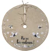 Image de Jute kerstboomkleed