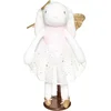 Image de Atmosphera Knuffel Konijn Wit - Voor meisje - 40 cm - Babykamer decoratie