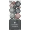 Image de Atmosphera Lichtslinger - 20 verlichte balletjes - multi kleuren mix - 210 cm - batterijen