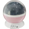 Image de Atmosphera Nachtlamp kinderkamer sterren projector - 3 standen - 360 graden - galaxy projector sterrenhemel - roze