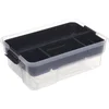 Image de 5Five Opslag sorteerbox - 5 vakjes indeling - 30 x 21 x 11 cm - kunststof - opbergdoos - 5000 ml