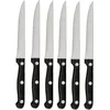 Image de Secret de Gourmet Steakmessen/vleesmessen - 6x stuks - RVS - 22 cm - messen