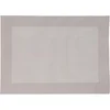 Image de Secret de Gourmet diner placemat Texaline - beige - 50 x 35 cm - Onderleggers