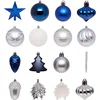 Image de Set van kerstballen en versieringen, 60 stuks
