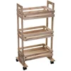 Image de en keukentrolley Five® - Hout - Sorteervakken | Verrijdbaar