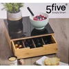 Image de Luxe Capsulehouder voor koffiecups - Bamboe - Koffieapparaat stand met lade voor koffiecups - Stijlvolle koffiecupshouder