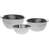 Image de Set 3x beslagkommen/mengkommen RVS - 1L - 2L - 3,3L