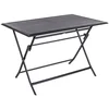 Image de Rechthoekige opvouwbare tuintafel voor 4 personen van aluminium AZUA