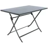 Image de Rechthoekige opvouwbare tuintafel voor 4 personen van staal, GREENSBORO