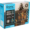 Image de Feeric lights Kerstverlichting - warm wit - 20 meter - 200 led lampjes - transparant snoer