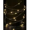 Image de JJA - Warmwitte kerstboomverlichting slinger 10 m met 100 micro-leds