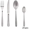 Image de Flora Bestekset - 24 Delig - RVS