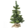 Image de Kunstkerstboom 70CM in Jute Zak - Kleine kerstboom - Leuke Decoratieve kunstspar