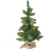 Image de Kunstkerstboom 100CM in Jute Zak - Leuke Decoratieve kunstspar