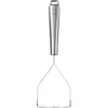 Image de 5Five Aardappelstamper/pureestamper - zilver rvs metaal - keuken gerei - 27 cm - Hoge kwaliteit in stevigheid