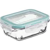 Image de 5Five Vershoudbakje met deksel - glas - luchtdicht - met clips - 23 x 17 x 9 cm - 1730 ml