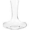 Image de Wijn karaf/decanteer kan 1,5 liter van glas met taps toelopende hals - D23 x H26 cm - Waterkan - Sapkan