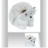 Image de Atmosphera - decoratie - egel - bol - 13 cm
