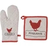 Image de Atmosphera Poule Ovenwant en Pannenlap - 2-delige Set - 100% Katoen - Multicolor