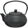 Image de Secret de Gourmet - Gietijzeren theepot - Traditioneel Japans - Zwart