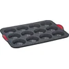 Image de 5Five Muffins en cupcakes bakken bakvorm/bakblik - 33 x 23 cm - voor 12x stuks - Siliconen