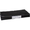 Image de Dekbed/kussen opberghoes zwart met vacuumzak 98 x 45 x 15 cm - Dekbedhoes - Beschermhoes