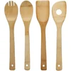 Image de 5Five Pollepel set - 4-delig - bamboe - 30 cm - keukengerei spatels