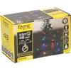 Image de Feeric lights Kerstverlichting - gekleurd - 3,5 m- 48 led lampjes - zwart snoer - batterij