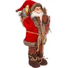 Image de JJA - Staande Kerstman 30 cm rode jas