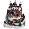 Image de Feeric Lights & Christmas Kerstdorp kerst tafereel - werkplaats met muziek en beweging - met led verlichting - 21.5 cm