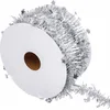 Image de JJA - Zilveren kerstboom slinger sterren 3 m fijn
