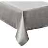 Image de Feeric Christmas Tafelkleed - zilver sparkling - 140 x 240 cm - polyester - tafellaken - kerstdiner - diner tafelkleed