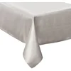 Image de Feeric Christmas Tafelkleed - wit sparkling - 140 x 240 cm - polyester - tafellaken - kerstdiner / diner tafelkleed