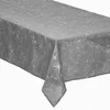 Image de Atmosphera - Tafelkleed kerst thema - 140 x 240 cm grijs met sterren