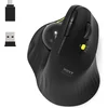 Image de Port Connect - Ergonomische Draadloze Muis - Trackball - Oplaadbaar - 1600 DPI - Inclusief Oplaadkabel - Zwart
