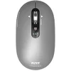 Image de Port Connect 910009 - Muis - Draadloos - Ambidextrous - 3200 DPI - Bluetooth - 4 knoppen - grijs