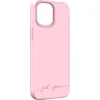 Image de JUST GREEN, Hoesje geschikt voor iPhone 13 Mini - Natura Series Draadloos Opladen Compatibel, Roze