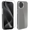 Image de Bigben Connected - Telefoonhoesje + 2,5D Screenprotector - geschikt voor iPhone 15 Pro Max - Transparant