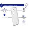 Image de Force Case, Hoesje geschikt voor Galaxy S24 - PULSE Versterkt met 3D Inserts & Anti-Shock, Transparant