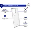 Image de Force Case, Hoesje geschikt voor Galaxy S24 Ultra - PULSE Series met 3D Inserts & Anti-Shock, Transparant